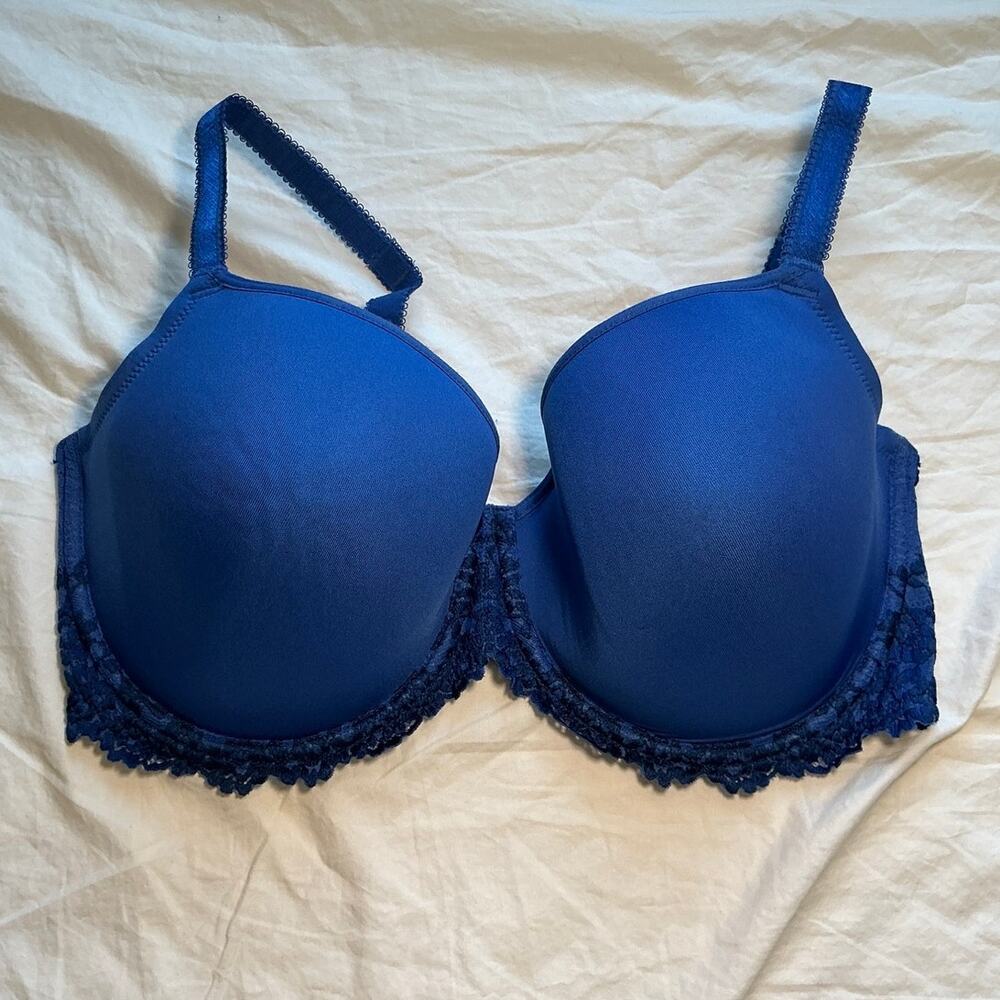 NWOT Wacoal Embrace Lace® T-Shirt Bra 36G Blue